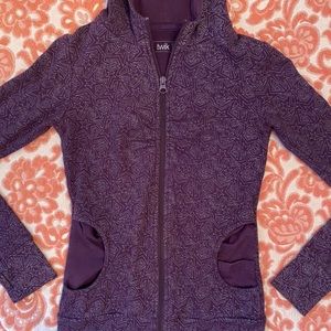 Star patterned zip up